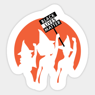 Witches Vote-Black Lives Matter! Sticker